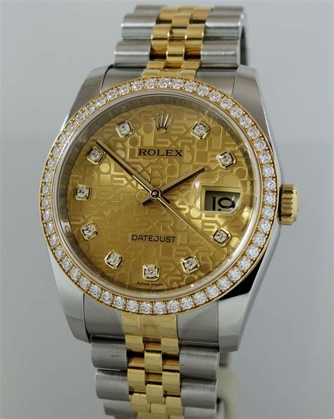 rolex diamond dial datejust